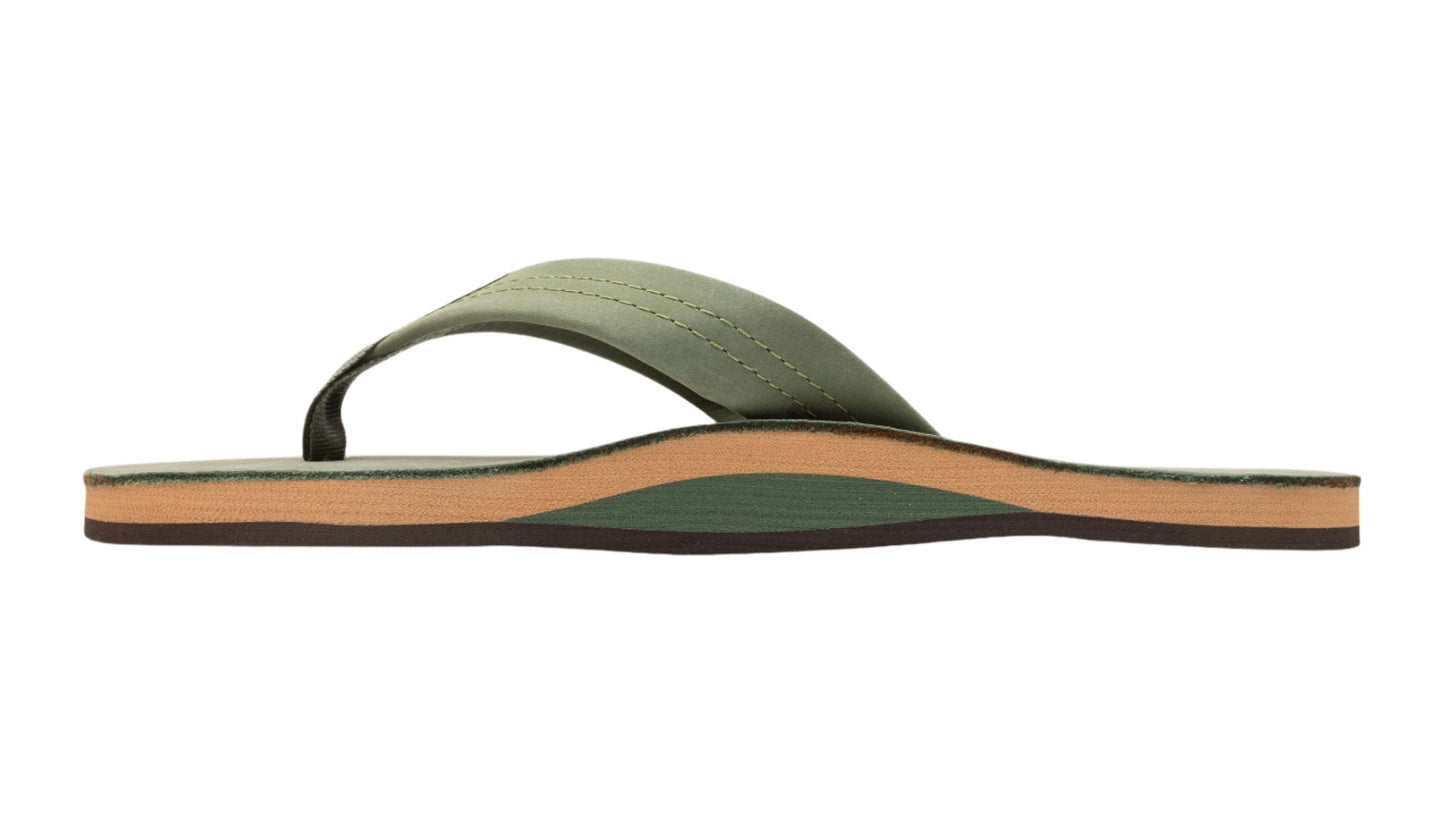 Rainbow Men's Premier Leather Single Layer Sandal