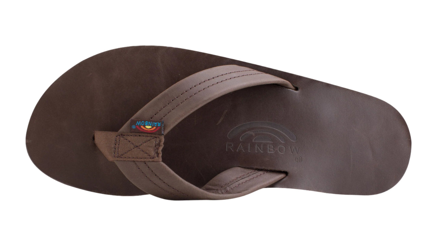 Rainbow Men's Double Layer Classic Leather Sandal