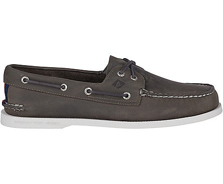 Sperry Men's Authentic Original Varsity Boat Shoe Grey