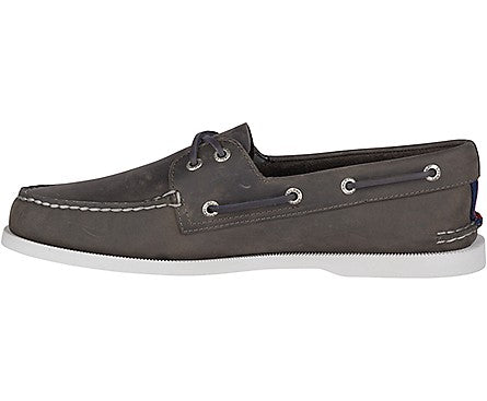 Sperry Men's Authentic Original Varsity Boat Shoe Grey