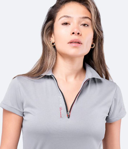 Zhik Women's UVActive UPF50+Zip Sports Polo