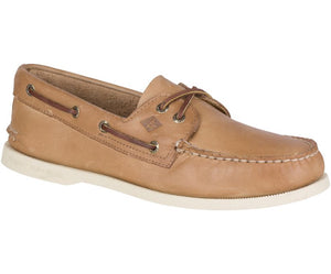Sperry Men's Authentic Original Leather Boat Shoe Oatmeal