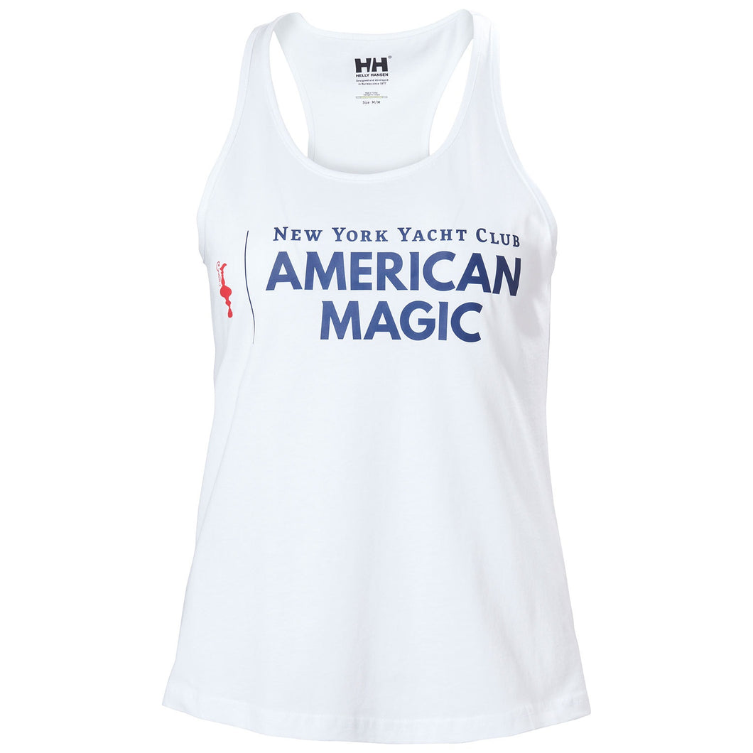 Helly Hansen Women's America Magic Logo Singlet White