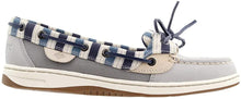 Load image into Gallery viewer, Sperry Women&#39;s Angelfish Stripe Boat Shoe Grey