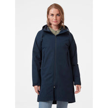 Load image into Gallery viewer, Helly Hansen Women&#39;s Mono Material Raincoat Navy