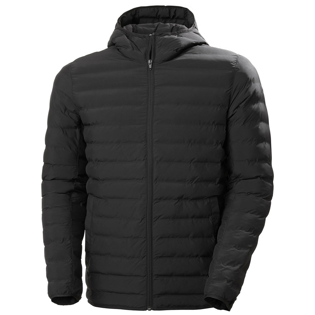 Helly Hansen Men's Mono Material Hooded Insulator Coat Black