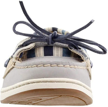 Load image into Gallery viewer, Sperry Women&#39;s Angelfish Stripe Boat Shoe Grey