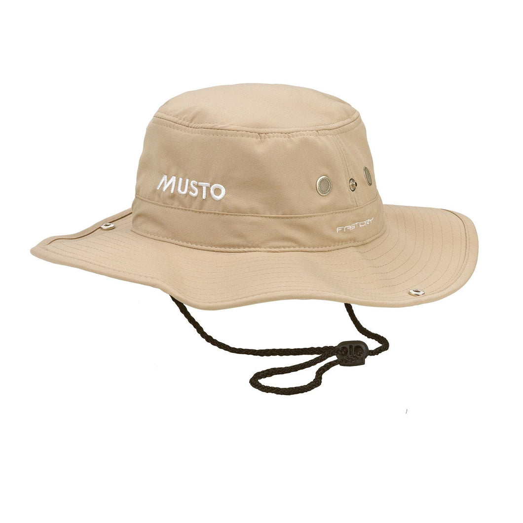 Musto Fast Dry Brimmed Hat Light Stone