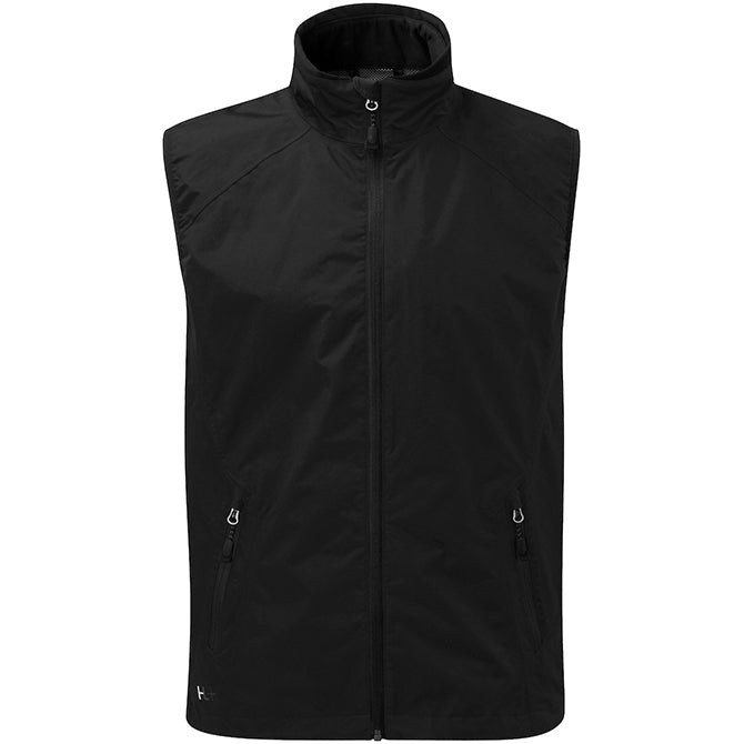 Henri Lloyd Men's Softshell Breeze Vest Black
