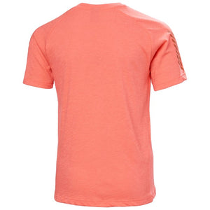 Helly Hansen Juniors' Loen Technical T-Shirt Peach Echo