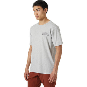 Helly Hansen Men's HH Tech Logo T-Shirt Grey Melange