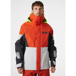 Helly Hansen Men's Newport Regatta Sailing Jacket Patrol Orange