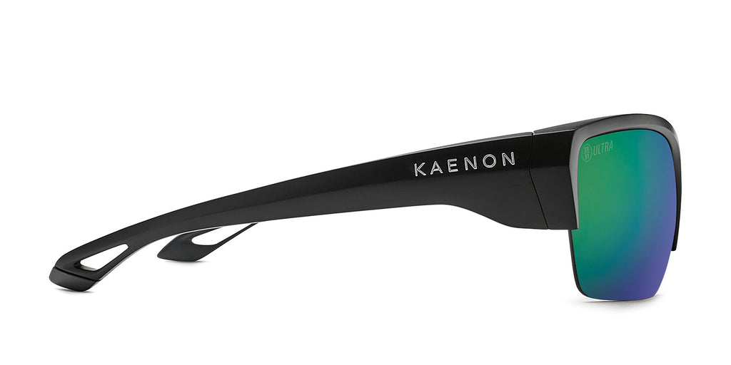 Kaenon Arcata SR Matte Black Gun Ultra Coastal Green