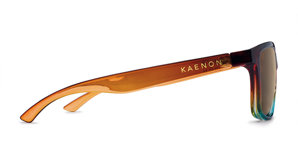 Kaenon Rockaway Polarized Sunglasses Tobacco Denim