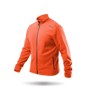 Zhik Men's Full Zip Fleece Jacket Flame Red