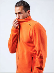 Zhik Men's Full Zip Fleece Jacket Flame Red