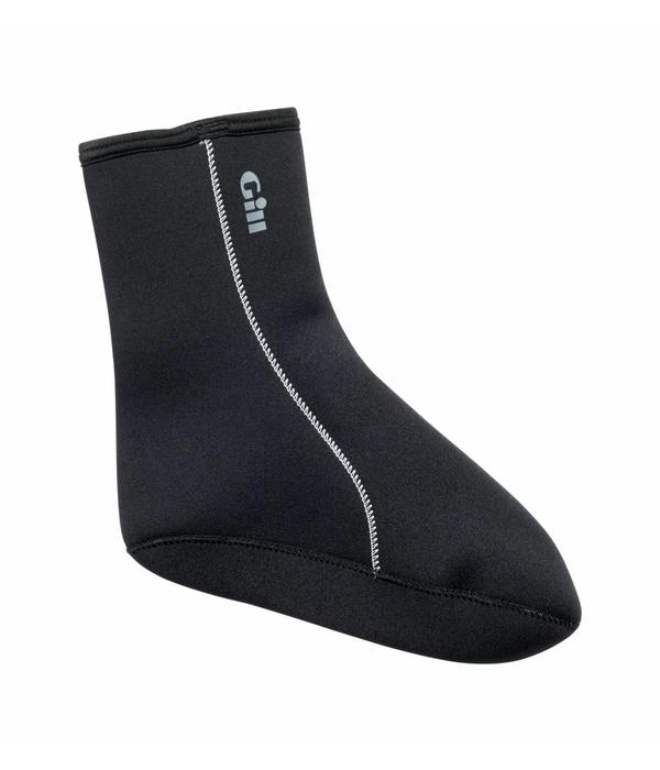 Gill Neoprene Socks Side Logo Black
