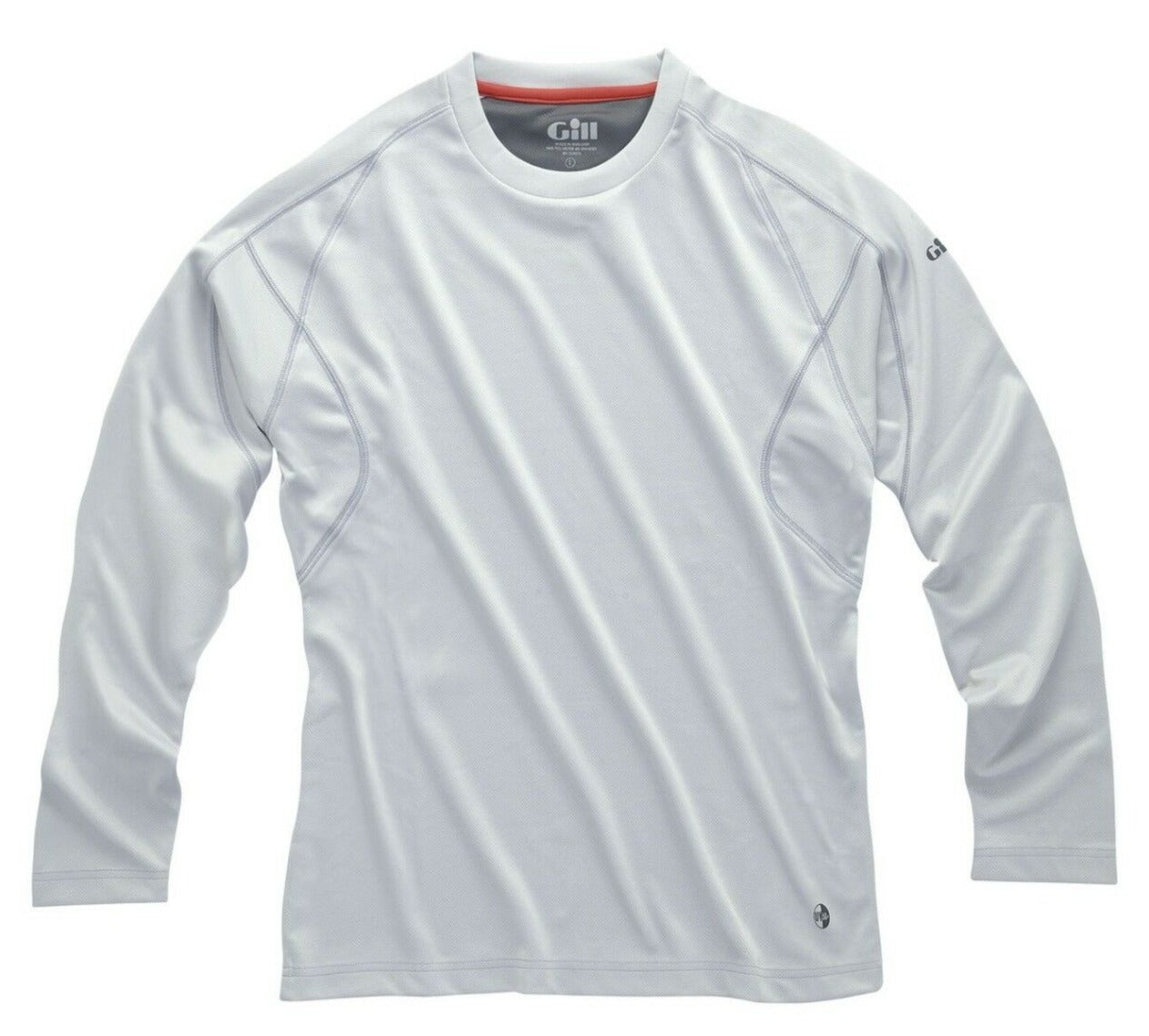 Gill Men's UV Tec L/S T-Shirt Silver